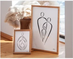 Plakat 50 x 70 cm Forældre & Barn