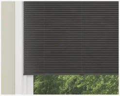 Plisse Gardin Touch 100x160 cm Grå