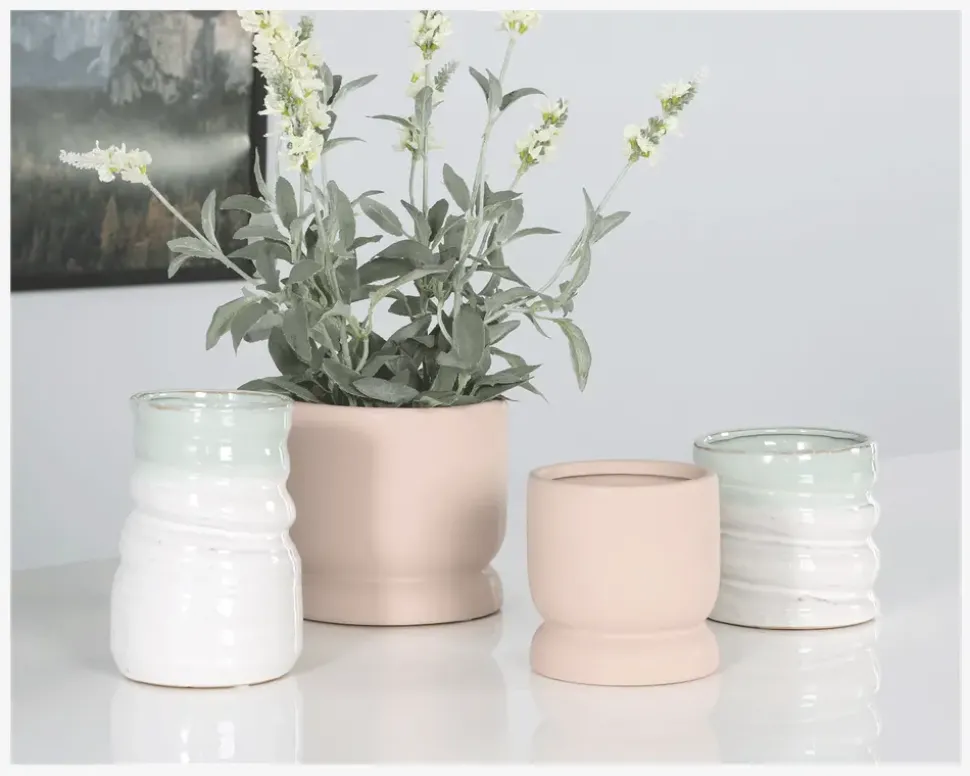 Potte Cylinder Lille Rose H.11 cm