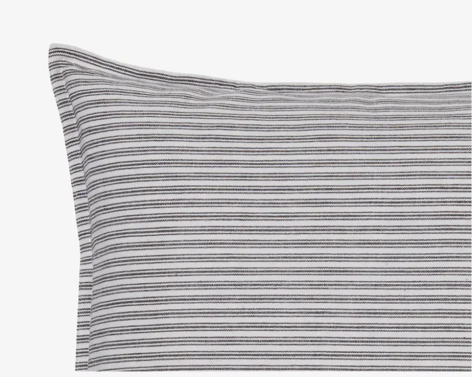 Pude Striber Nature Bomuld 60x60 cm