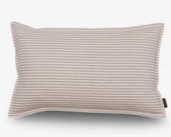 Pude Striber Rose 35x55 cm
