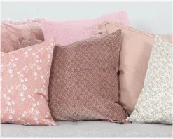 Pude Velour/Bomuld Rose