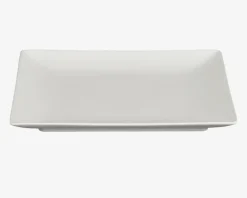 Quadro Tallerken Flad 26x26 cm Hvid