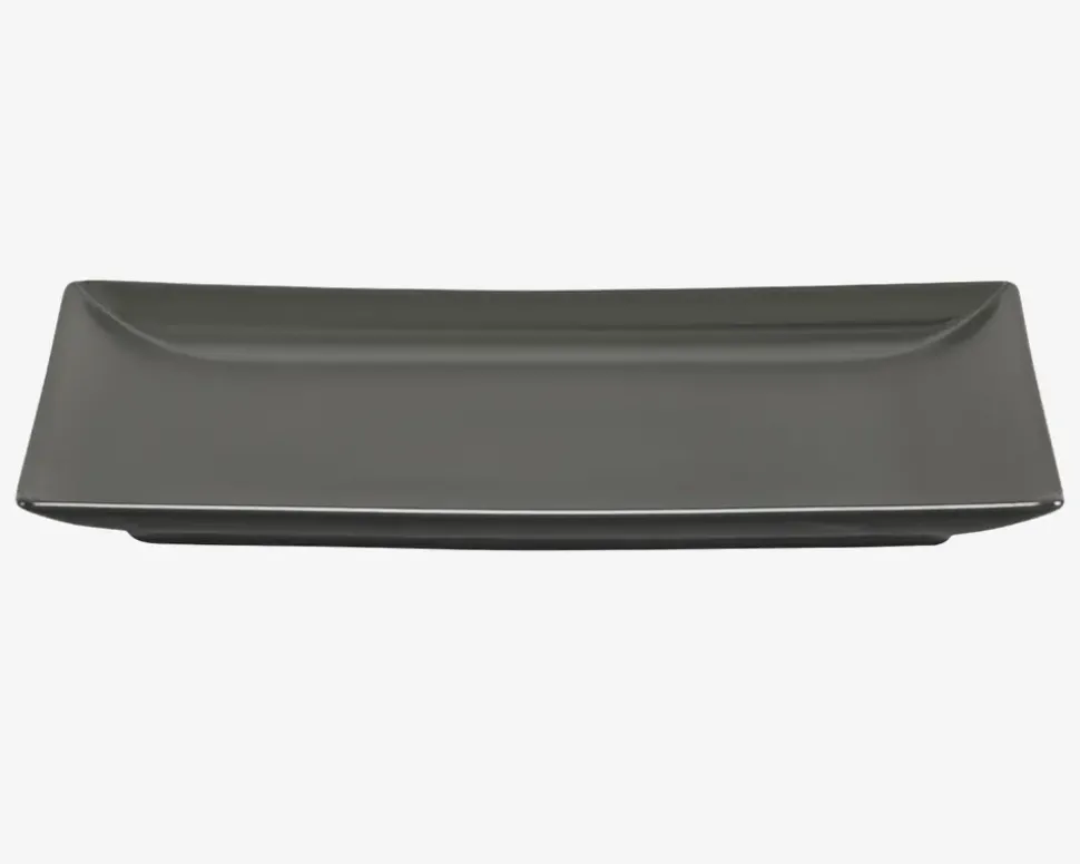 Quadro Tallerken Rektangulær 30x20 cm Sort