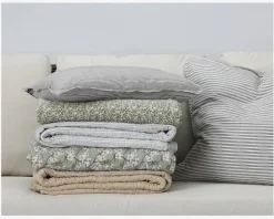 Quilt Plaid Stribe Sennep