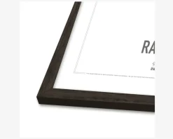 Ramme Røget Eg Slim 50 x 70 cm