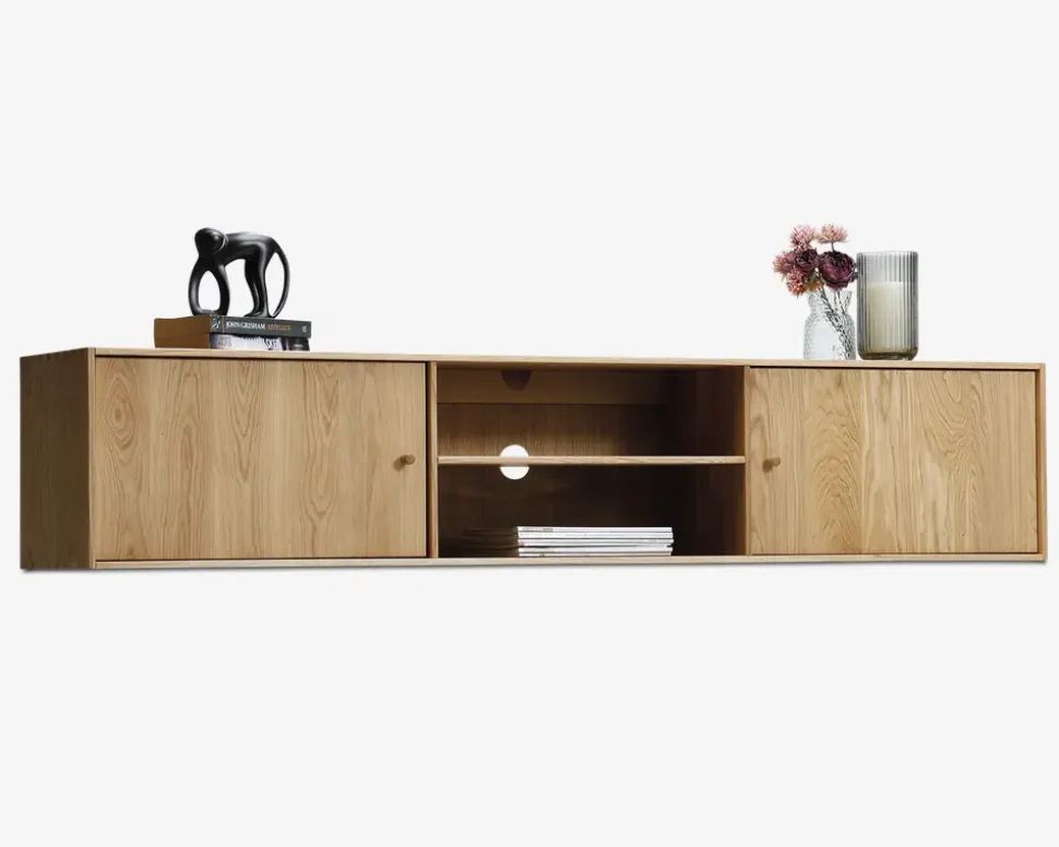 Reolopstilling Tv-sektion olieret eg