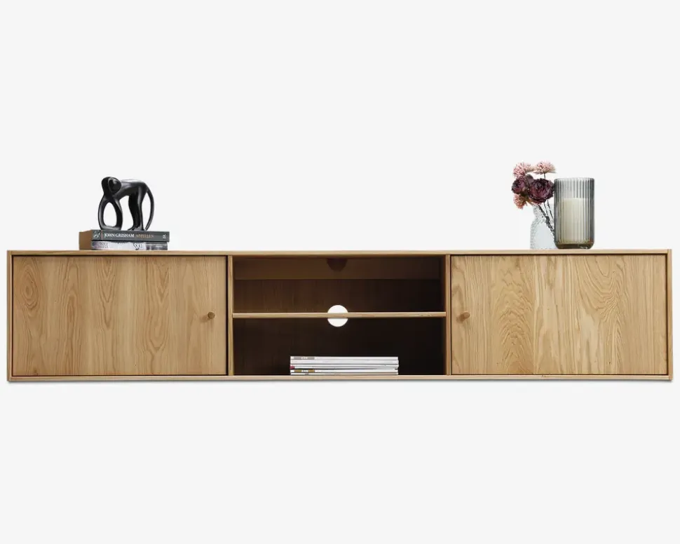 Reolopstilling Tv-sektion olieret eg