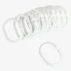 Ringe 12 Stk. Hvid