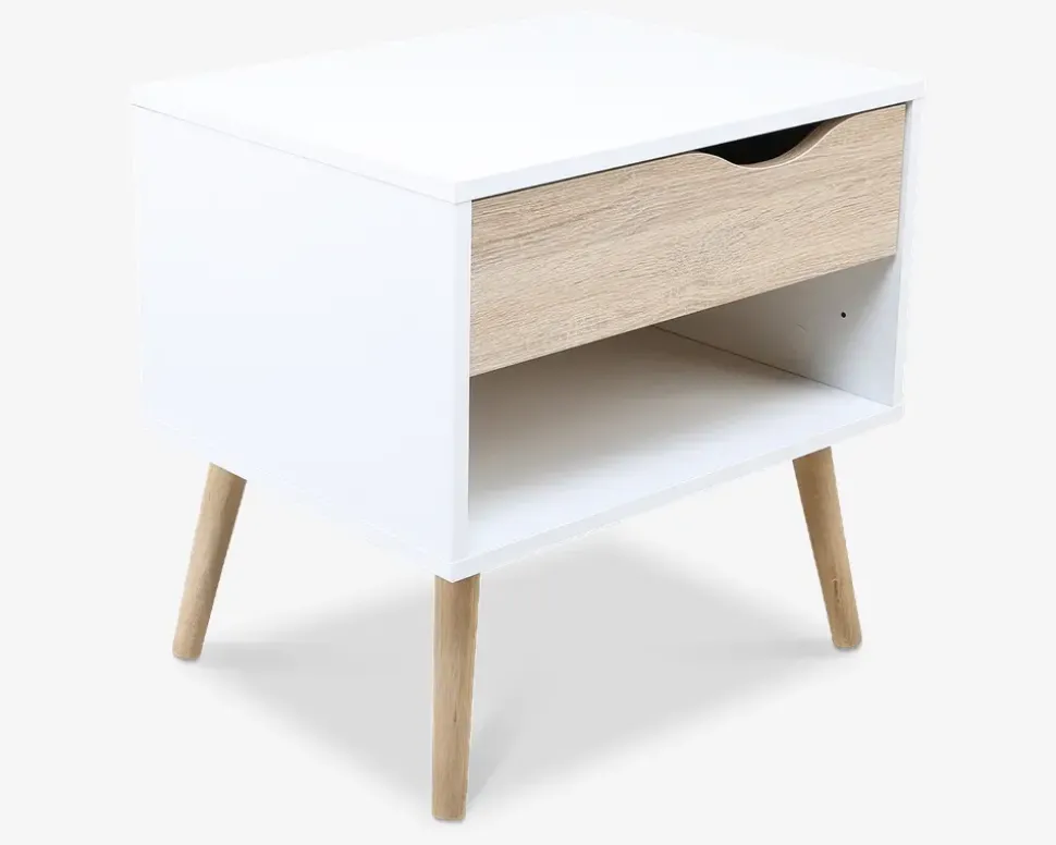 Sengebord Delta m. 1 skuffe