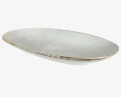 Serveringsfad Oval Blank Stone 36 x 21,5 cm