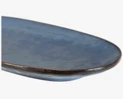 Serveringsfad Oval Blå 31 x 17,5 cm