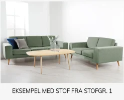Sienna 2 Pers Sofa Stofgr. 1