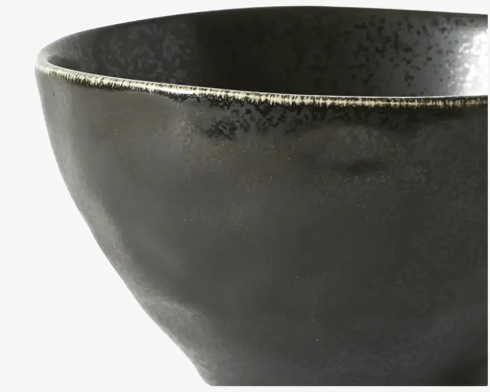Skål Mat Sort Ø.15 cm