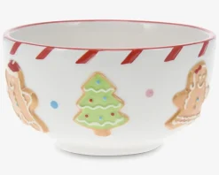 Skål med honningkager/juletræ Ø.14 cm