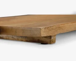 Skærebræt træ 61x30 cm