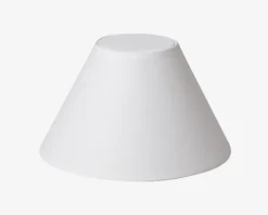 Skærm Emma Casa H. 14 cm Hvid