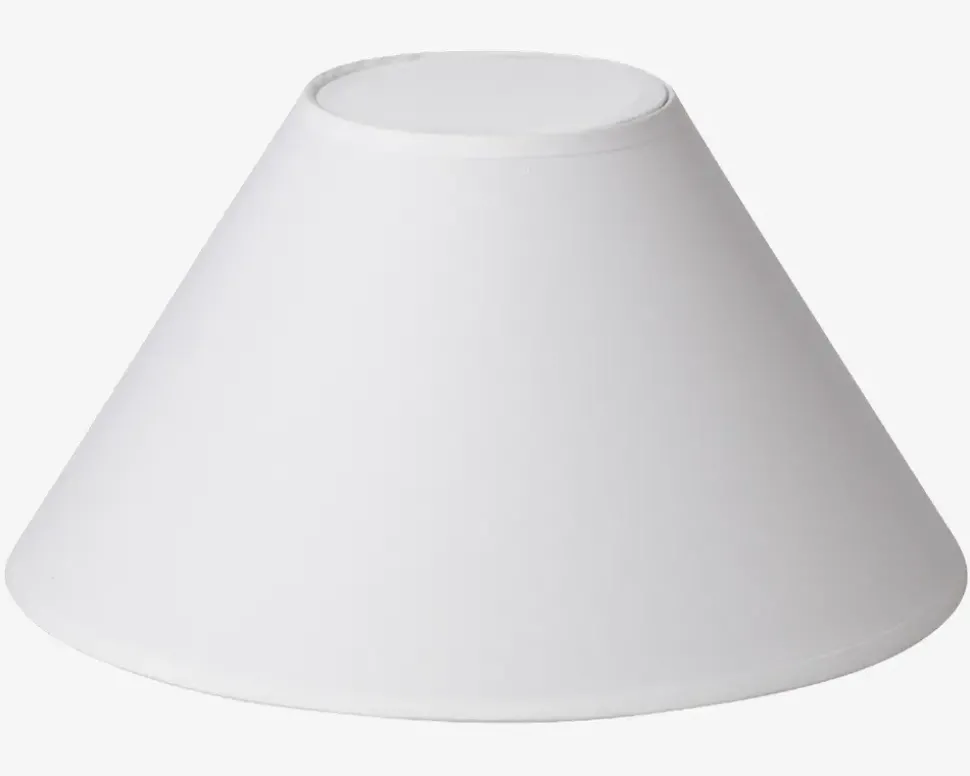Skærm Emma Casa H. 16,5 cm Hvid