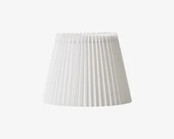 Skærm Emma Villa hvid H.14 cm