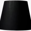 Skærm Isabella Domus sort/kobber H.32 cm
