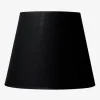 Skærm Isabella Domus sort/kobber H.24 cm