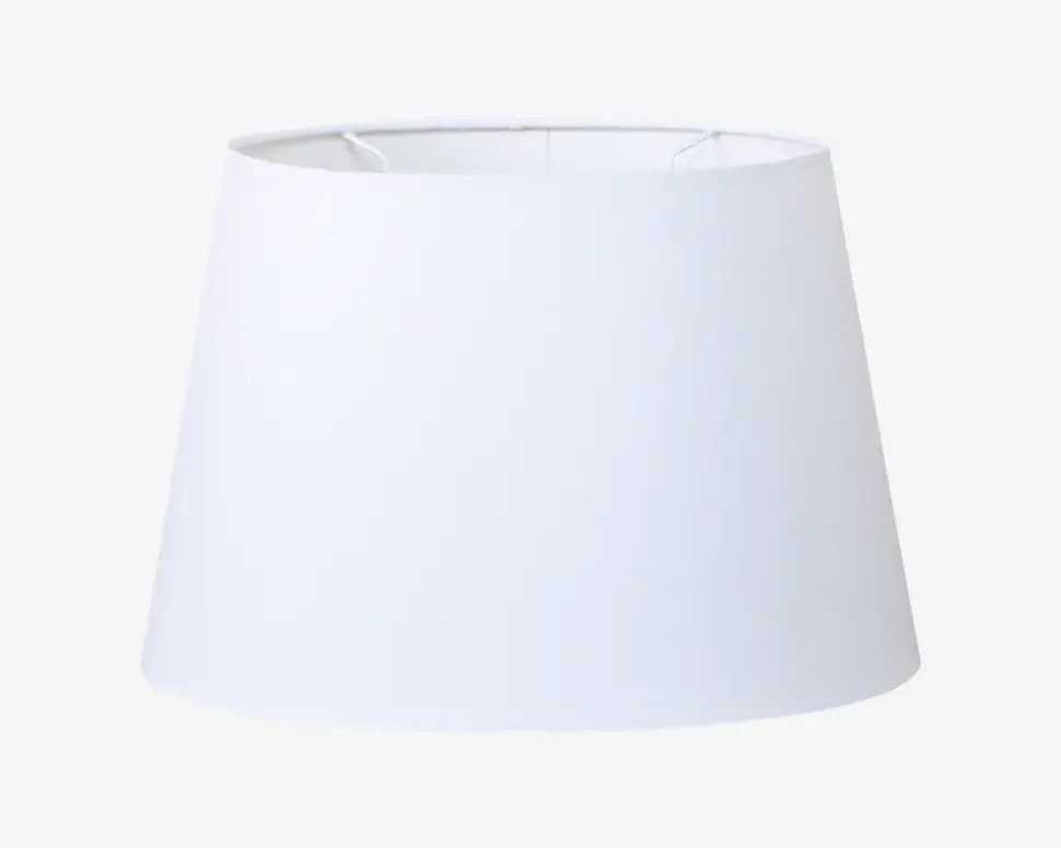 Skærm Oval Hvid Ø.30 cm