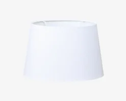 Skærm Oval Hvid Ø.25 cm