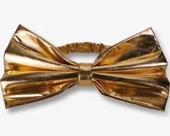 Sløjfe til stol guld 50x34 cm