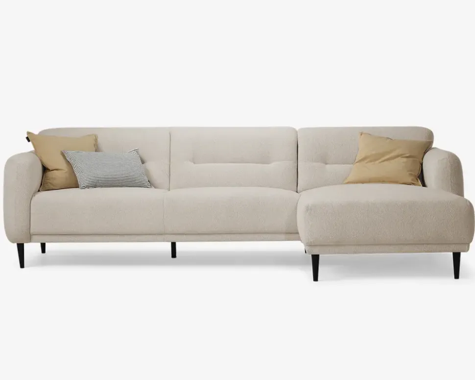 Sofa Halifax Chaiselong Højrevendt Stofgr. 1