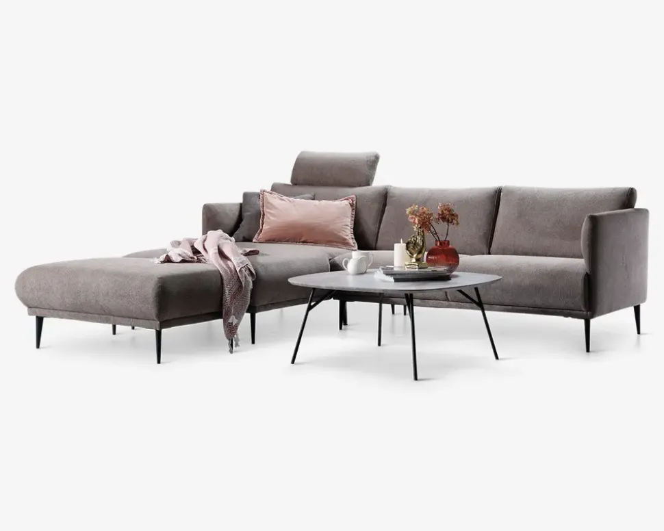 Sofa Josefine med chaiselong venstre