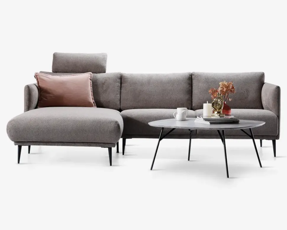 Sofa Josefine med chaiselong venstre