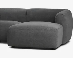 Sofa M/Chaiselong Violino Højre Grå
