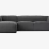 Sofa M/Chaiselong Violino Venstre Grå