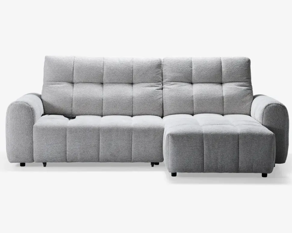 Sofa med chaiselong højre relaxfunktion
