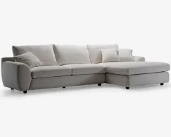 Sofa med XL-chaiselong højre