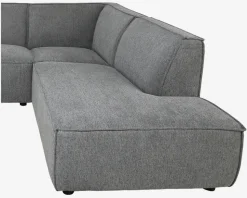 Sofa m/Open End Højrevendt Grå