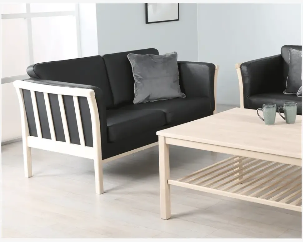 Sofa 2 Pers. m. Tremmegavle