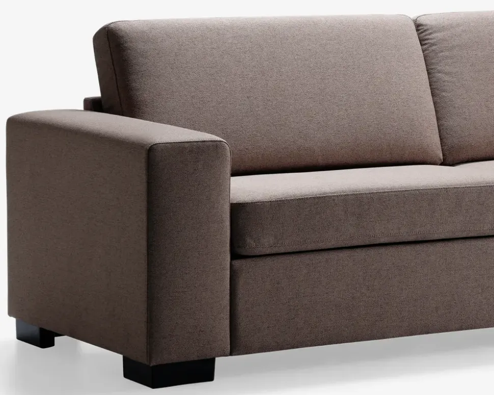 Sofa 3 pers. taupe møbelstof