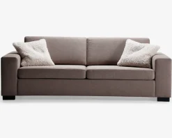 Sofa 3 pers. taupe møbelstof