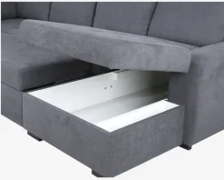 Sovesofa Hjørne med Chaiselong