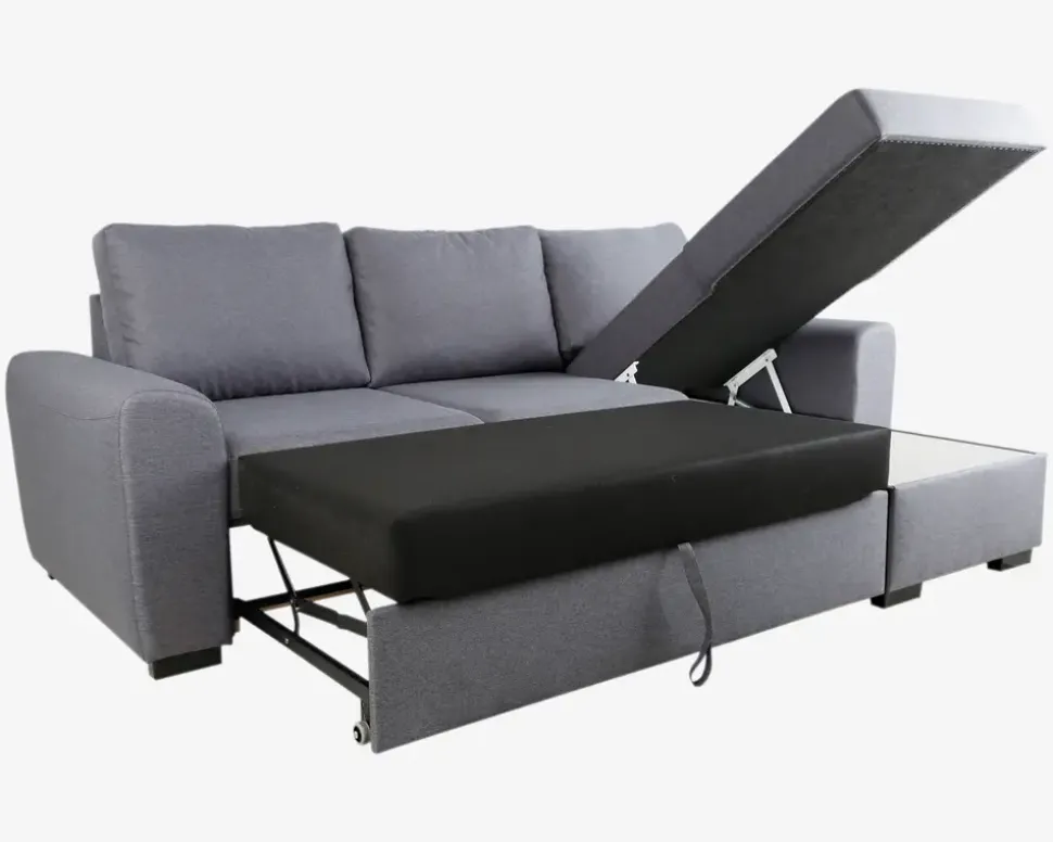 Sovesofa m. Chaiselong