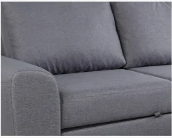 Sovesofa m. Chaiselong