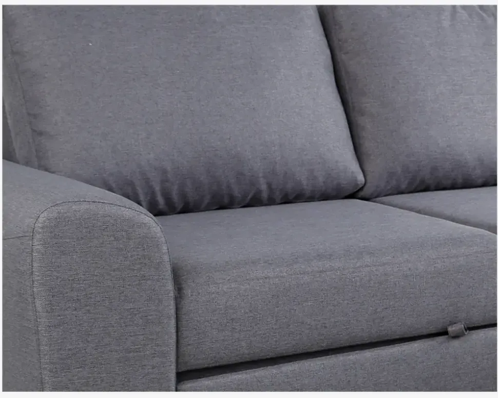 Sovesofa m. Chaiselong