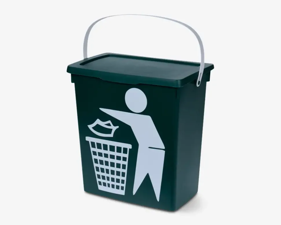 Spand til affaldssortering 12L