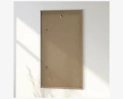 Spejl slim egetræ 40x80 cm