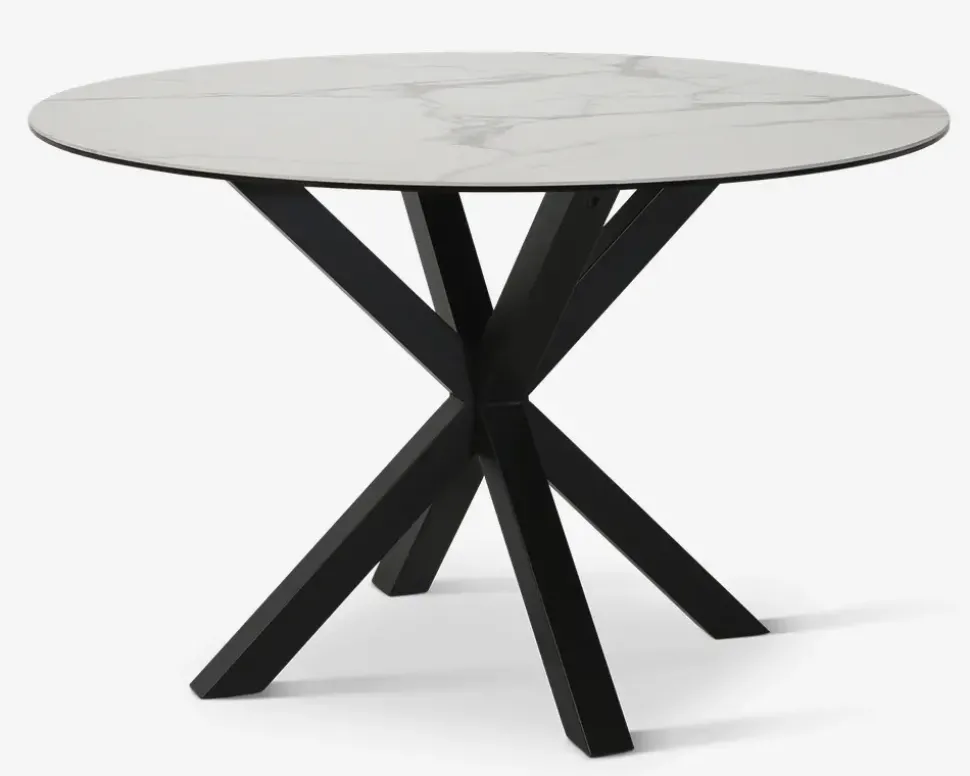 Spisebord Heaven hvid Ø. 119 cm