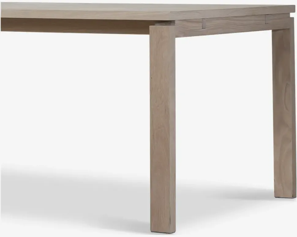 Spisebord Linley 100 x 200 cm hvidolieret eg