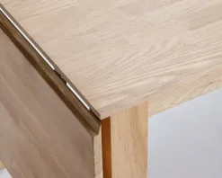 Spisebord med Klap B.80 x L.120 cm
