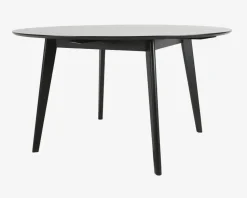 Spisebord Roxby Ø. 140 cm sort
