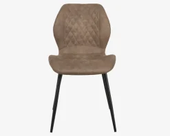Spisebordsstol med antikt look på stoffet
